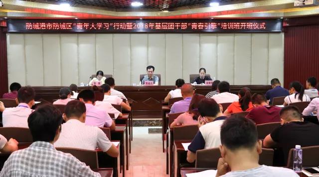防城港市防城区“青年大学习”行动暨2018年基层团干部“青春引擎”培训班在广西团校顺利举行