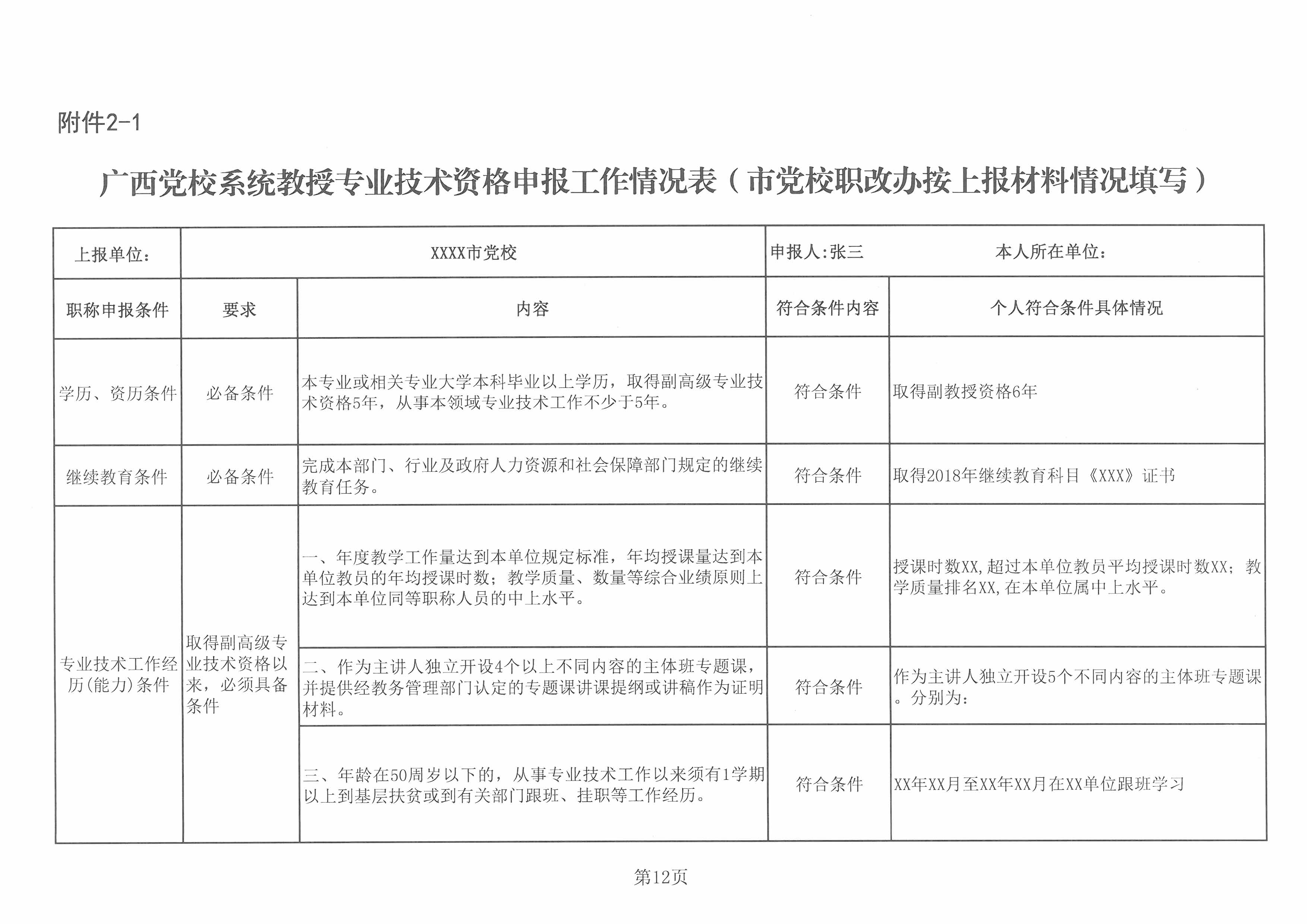 桂党校职改办[2018]4号  关于开展2018年度广西教师系列党校系统职称评审工作的通知（总）