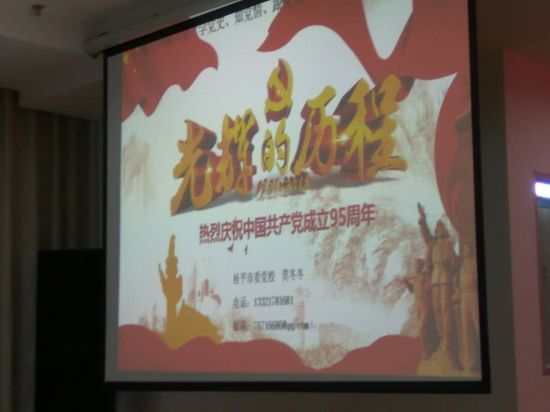 团桂平市委开展建党95周年暨学党史、知党情