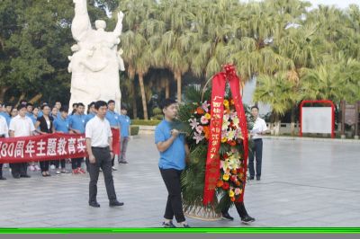 广西青年学生纪念红军长征胜利80周年主题实