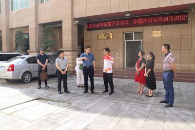 共青团新疆区委、新疆团校领导到我校指导交流