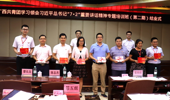 广西共青团学习宣传贯彻习近平总书记“7?2”重要讲话精神专题培训班（第二期）在我校成功举办
