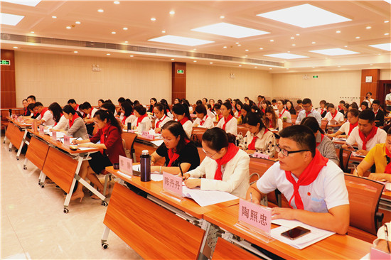 “学习贯彻习近平总书记致中国少年先锋队建队70周年贺信精神”专题培训班在我校顺利举办
