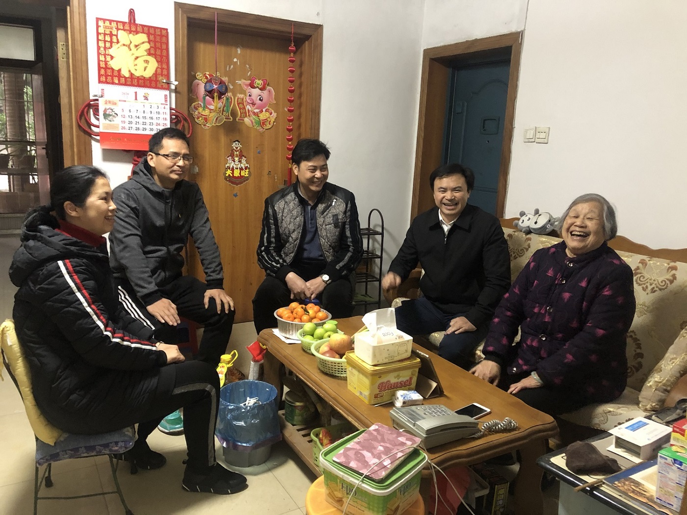 新春走访慰问，浓浓关爱暖人心