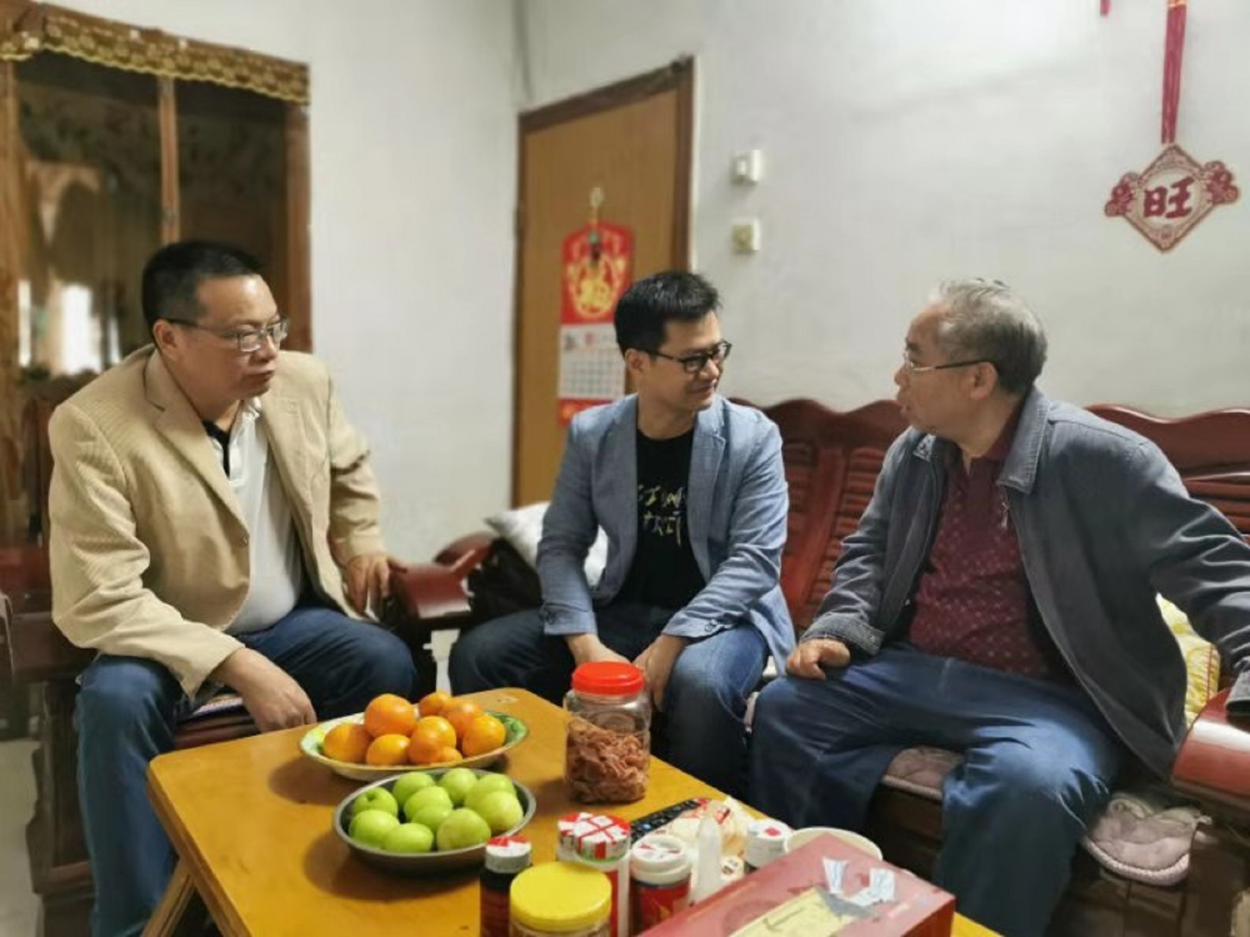 新春走访慰问，浓浓关爱暖人心