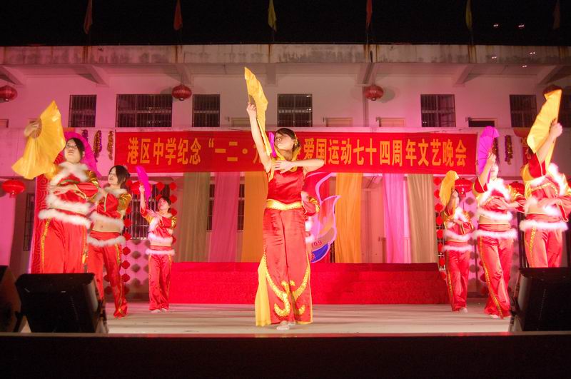 港区中学举行第七届校园文化艺术周,节目精彩