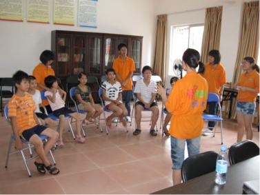 青秀区中山社区举行小学生安全教育暑期活动