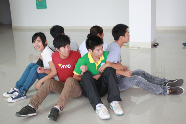 广西理工职业技术学院开展大学生心理健康团体