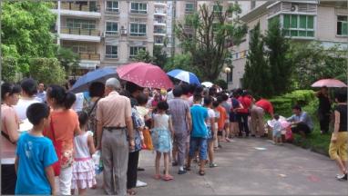 州长洲区大塘街道团工委六一开展中国梦七