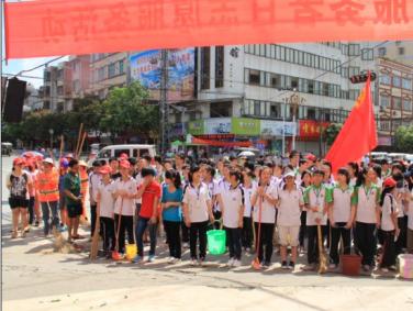 团宾阳县委联合开展文明交通引导志愿服务活动